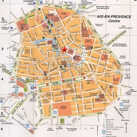 Beau 3 Pieces 83 M2 Au Coeur Du Centre Historique D'aix En Provence アパート